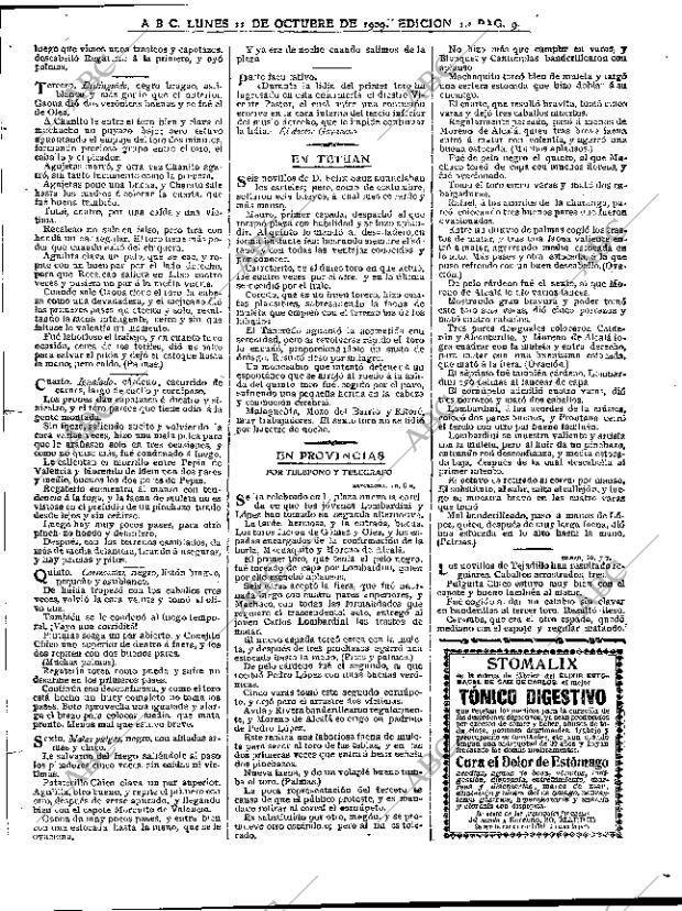 ABC MADRID 11-10-1909 página 9