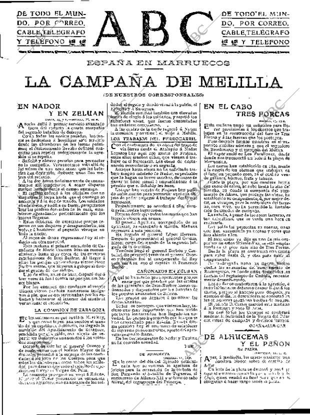 ABC MADRID 12-10-1909 página 5