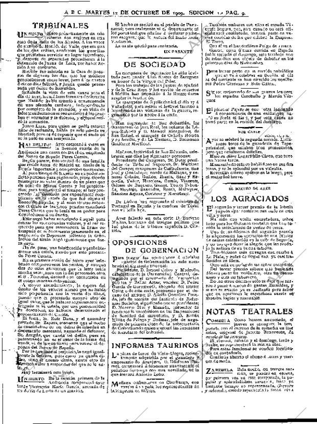 ABC MADRID 12-10-1909 página 9