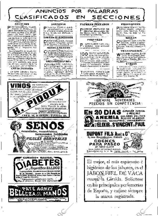 BLANCO Y NEGRO MADRID 16-10-1909 página 3