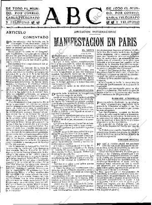 ABC MADRID 18-10-1909 página 5