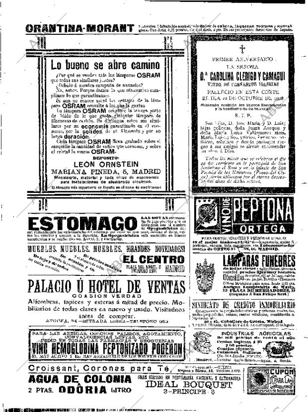 ABC MADRID 21-10-1909 página 20