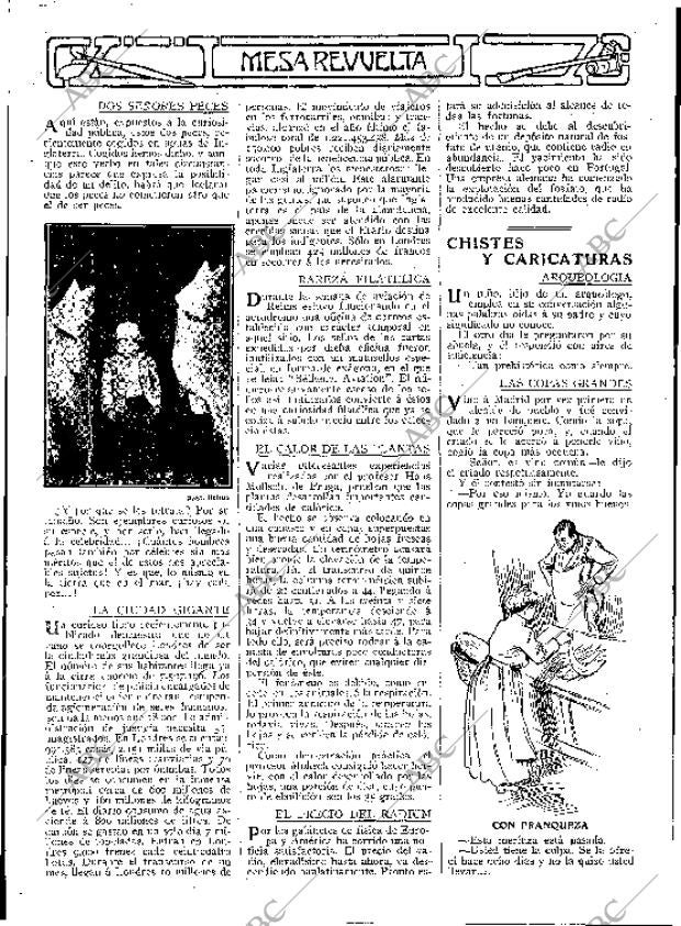 BLANCO Y NEGRO MADRID 23-10-1909 página 24