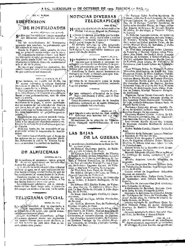 ABC MADRID 27-10-1909 página 11