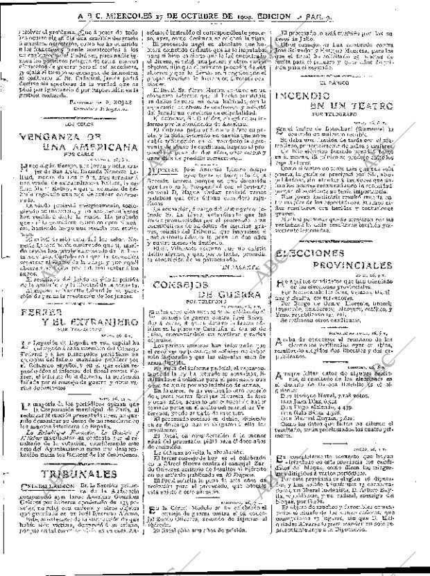 ABC MADRID 27-10-1909 página 9
