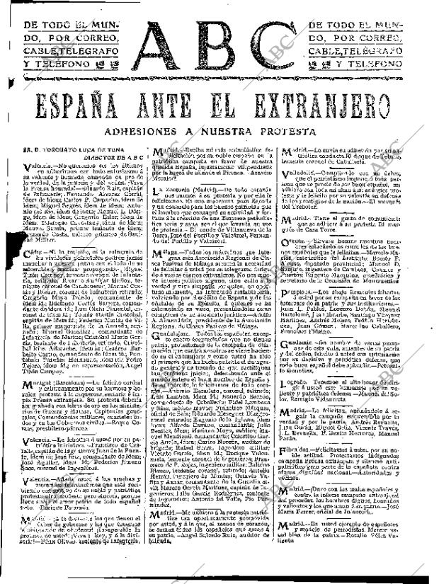 ABC MADRID 31-10-1909 página 5