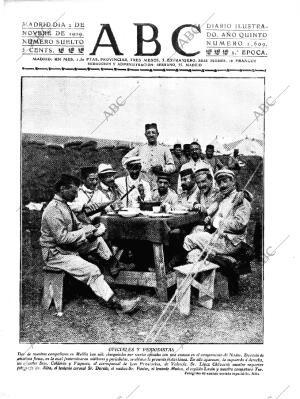 ABC MADRID 02-11-1909 página 1