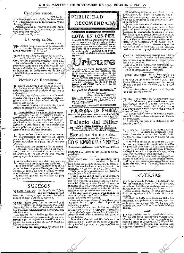 ABC MADRID 02-11-1909 página 15