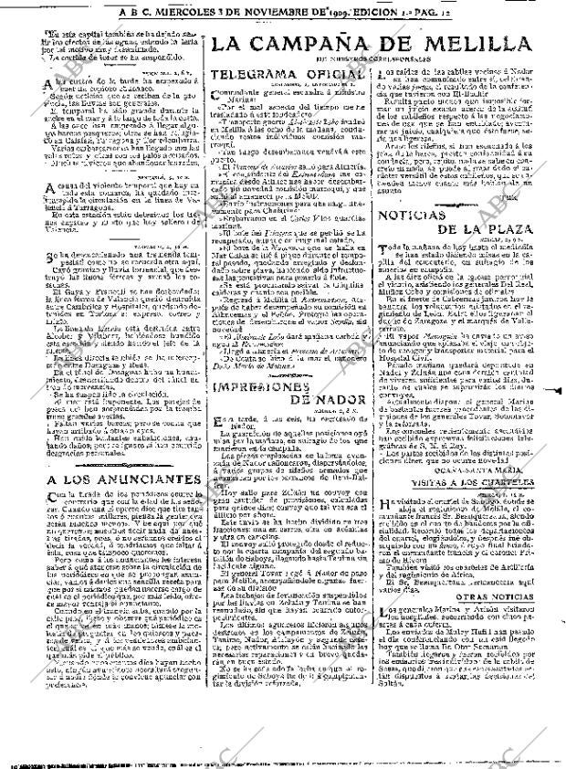 ABC MADRID 03-11-1909 página 12