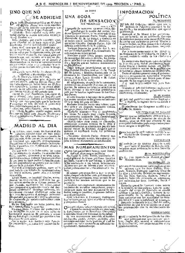 ABC MADRID 03-11-1909 página 7