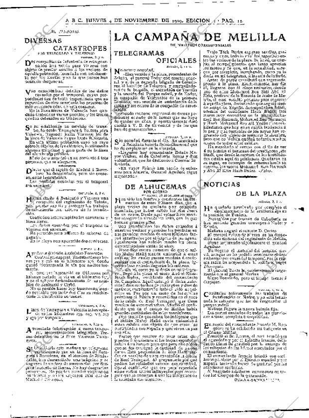 ABC MADRID 04-11-1909 página 12
