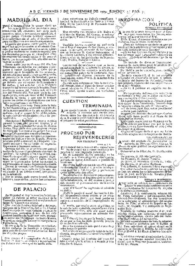 ABC MADRID 05-11-1909 página 7