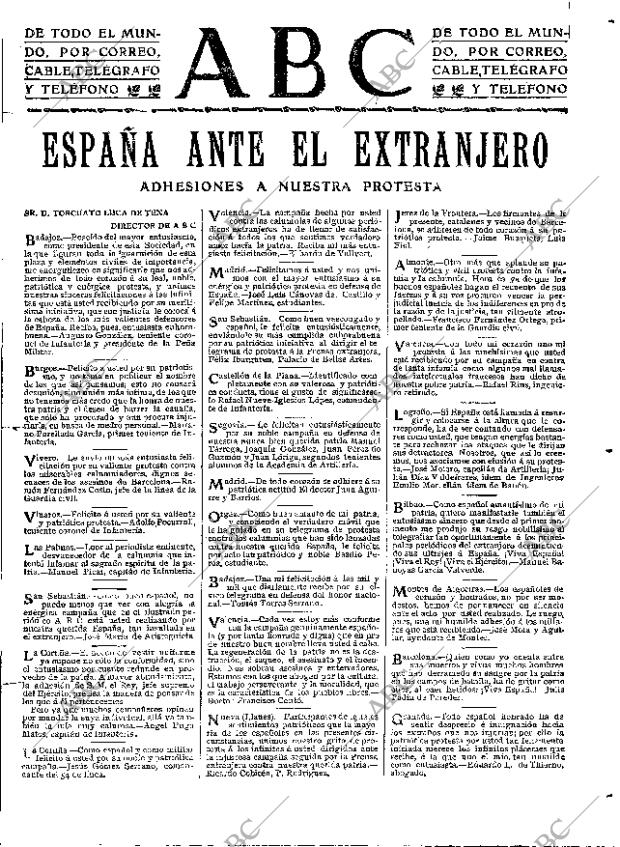 ABC MADRID 10-11-1909 página 3