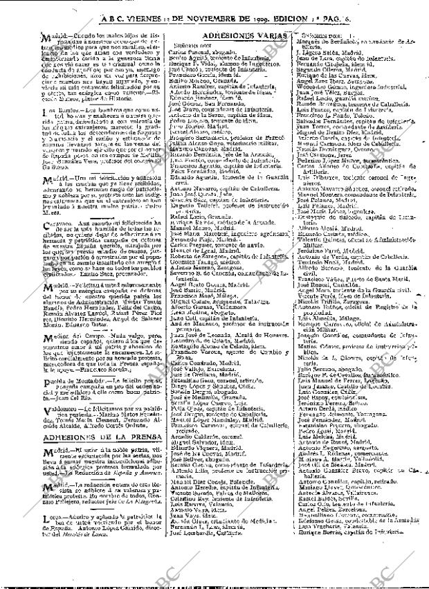 ABC MADRID 12-11-1909 página 6