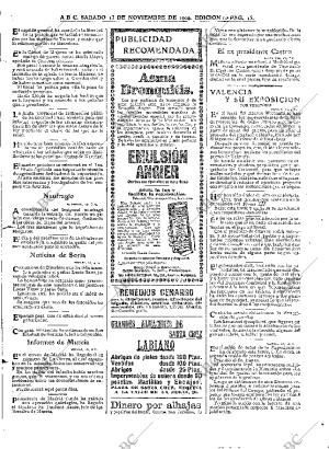 ABC MADRID 13-11-1909 página 15