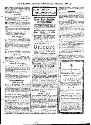 ABC MADRID 16-11-1909 página 15