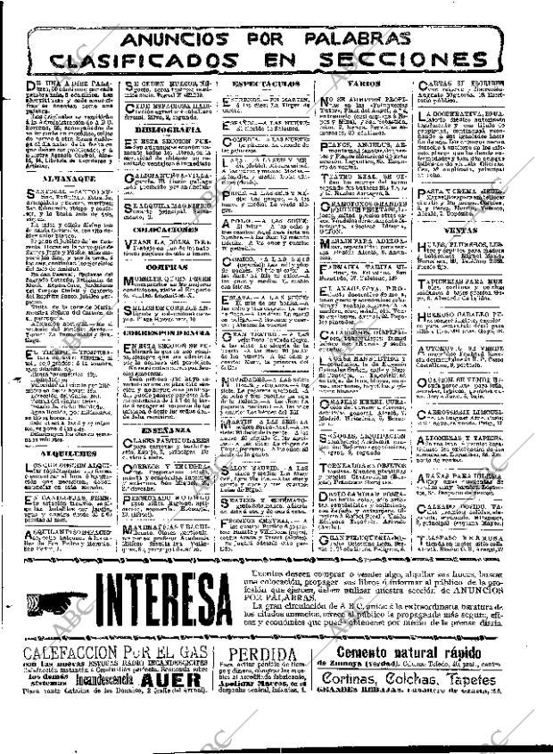 ABC MADRID 16-11-1909 página 19