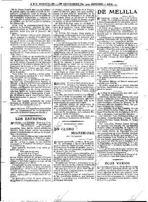 ABC MADRID 17-11-1909 página 11