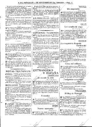 ABC MADRID 17-11-1909 página 13
