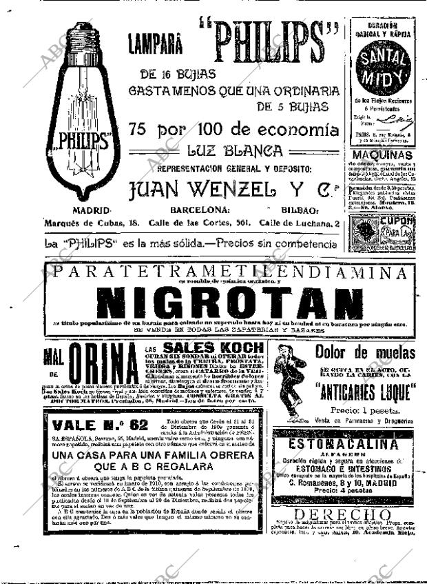 ABC MADRID 17-11-1909 página 18