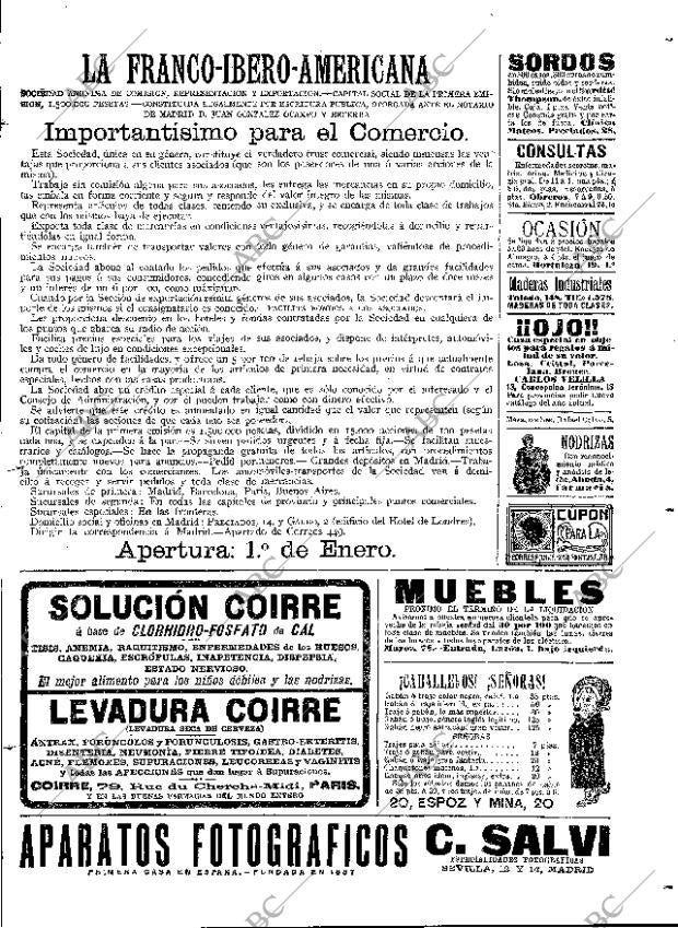 ABC MADRID 18-11-1909 página 17