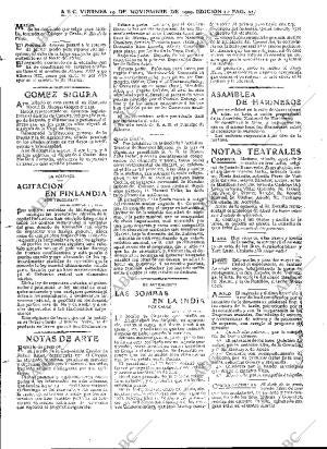 ABC MADRID 19-11-1909 página 11