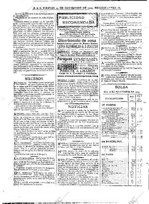 ABC MADRID 19-11-1909 página 16