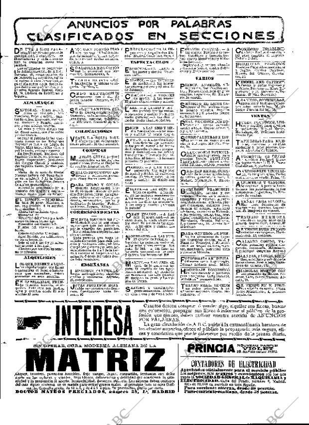 ABC MADRID 19-11-1909 página 19