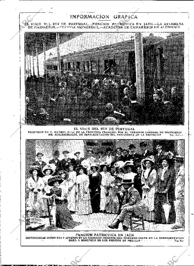 ABC MADRID 19-11-1909 página 2