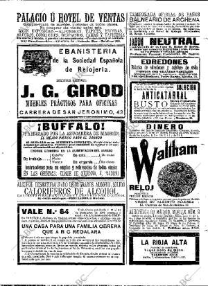 ABC MADRID 19-11-1909 página 20