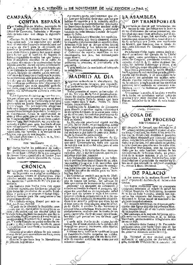 ABC MADRID 19-11-1909 página 7