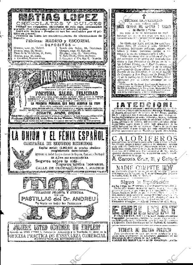 ABC MADRID 20-11-1909 página 15