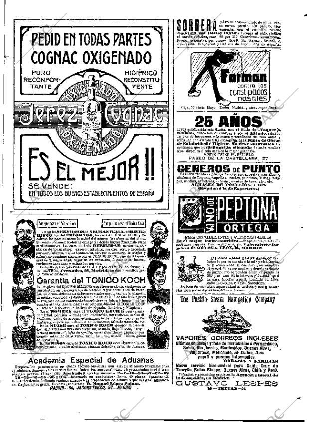 ABC MADRID 20-11-1909 página 17