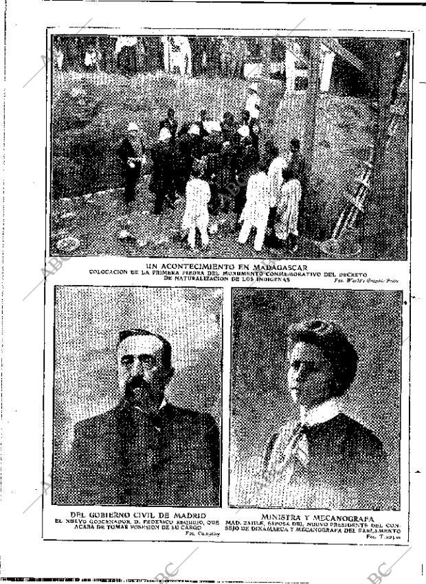 ABC MADRID 20-11-1909 página 2