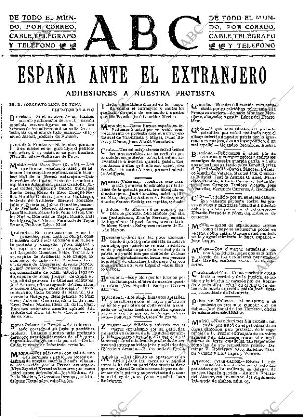 ABC MADRID 20-11-1909 página 3