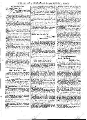 ABC MADRID 20-11-1909 página 9