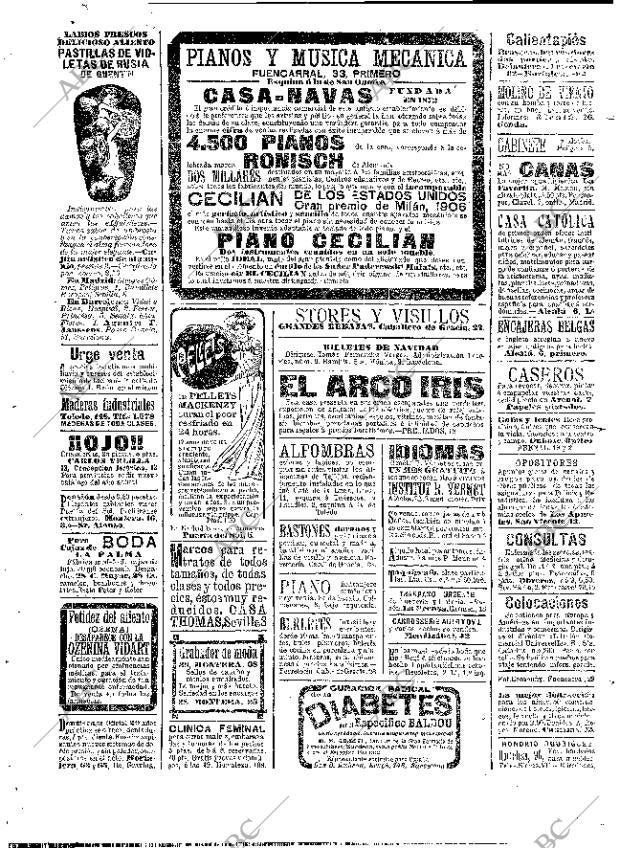 ABC MADRID 21-11-1909 página 16