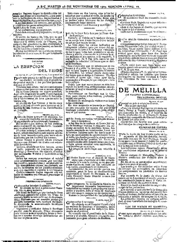 ABC MADRID 23-11-1909 página 12