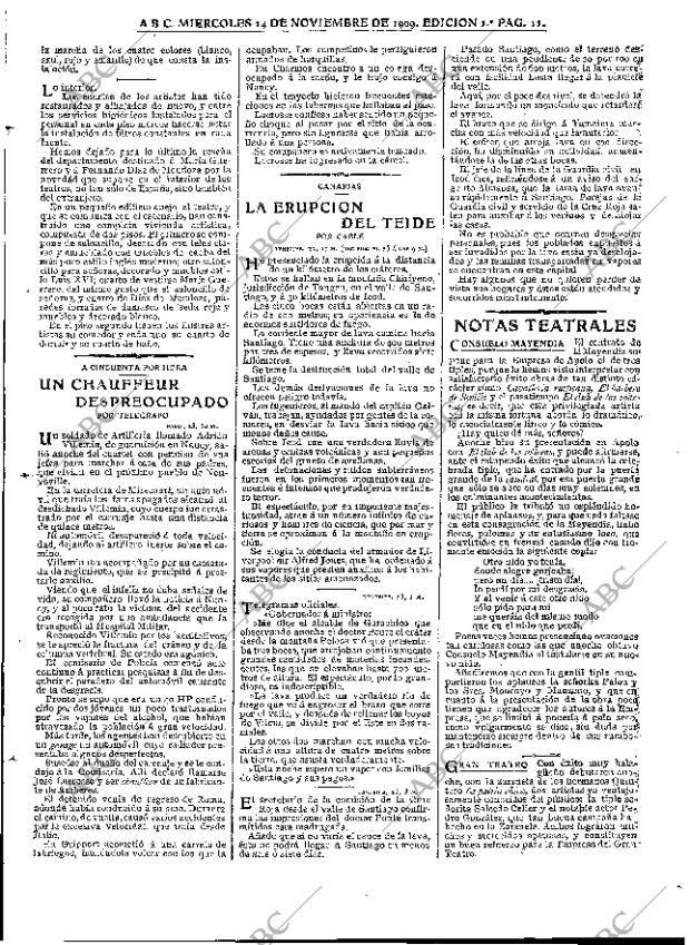 ABC MADRID 24-11-1909 página 11