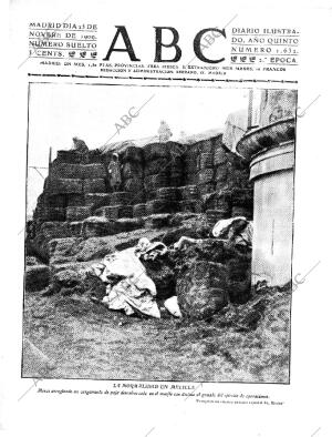 ABC MADRID 25-11-1909 página 1