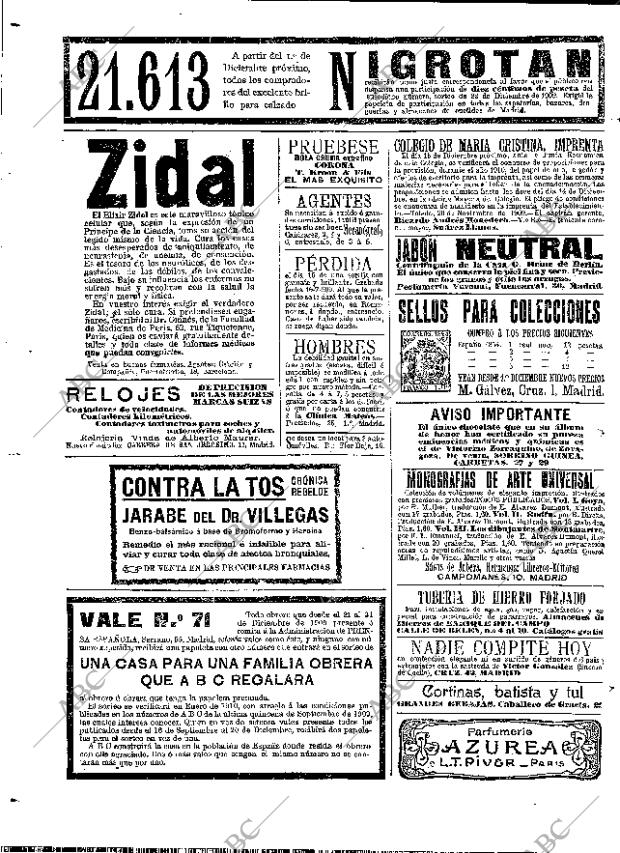 ABC MADRID 26-11-1909 página 18