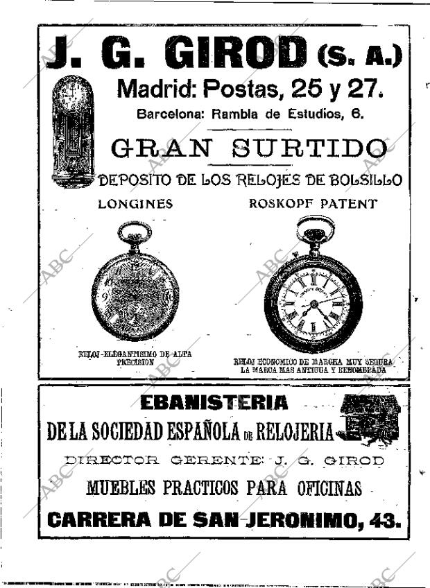 ABC MADRID 29-11-1909 página 20