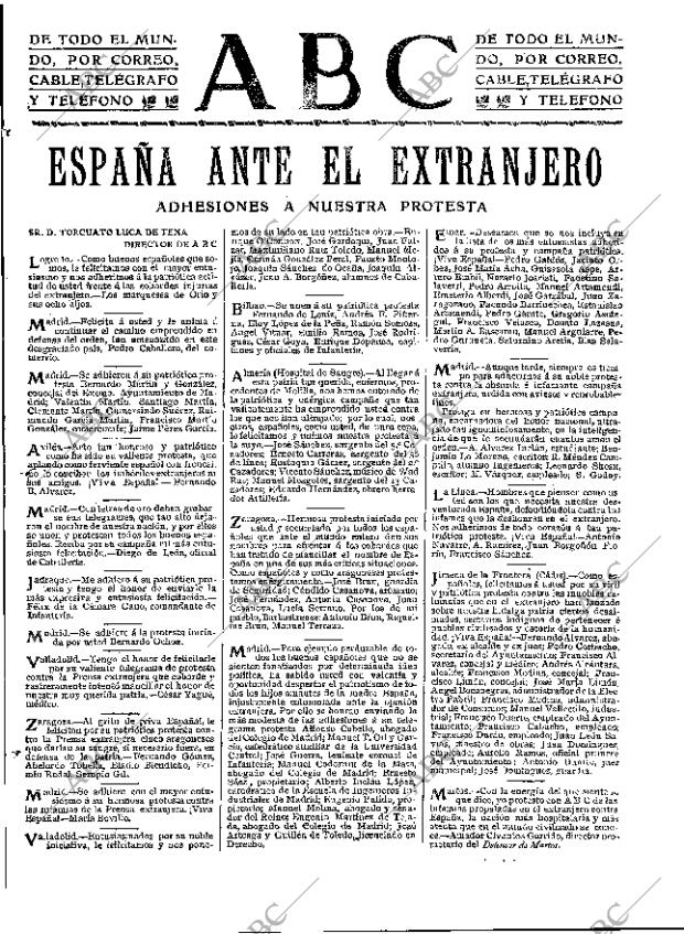 ABC MADRID 29-11-1909 página 3