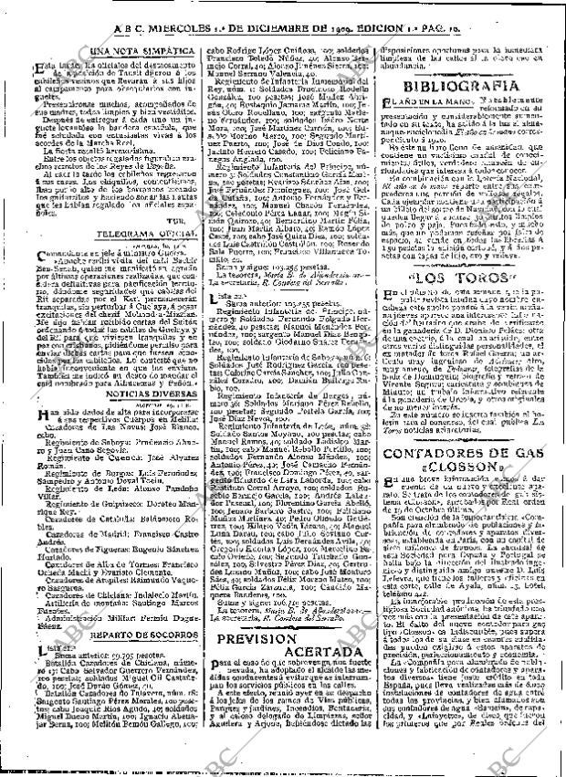 ABC MADRID 01-12-1909 página 10