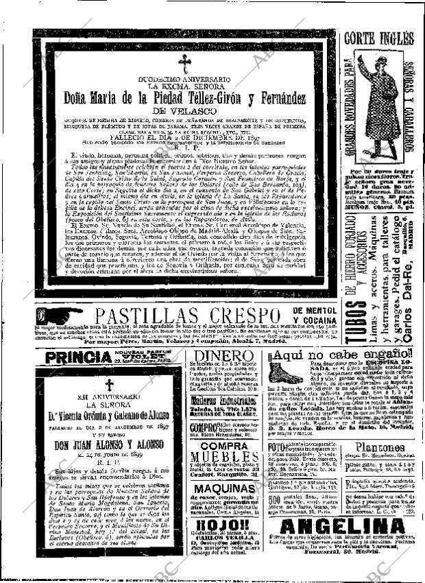 ABC MADRID 01-12-1909 página 18