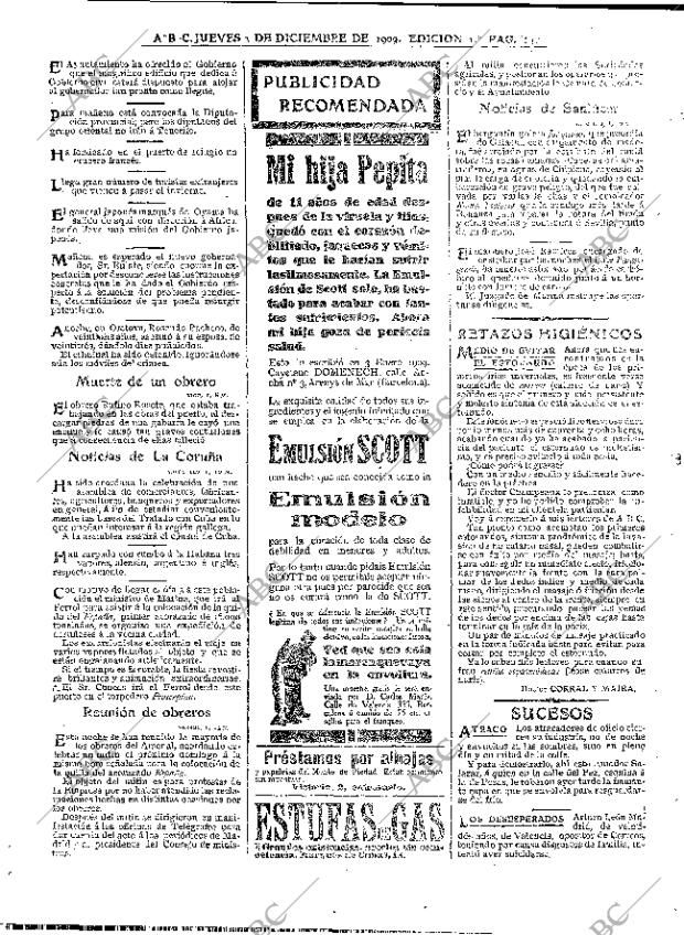 ABC MADRID 02-12-1909 página 14