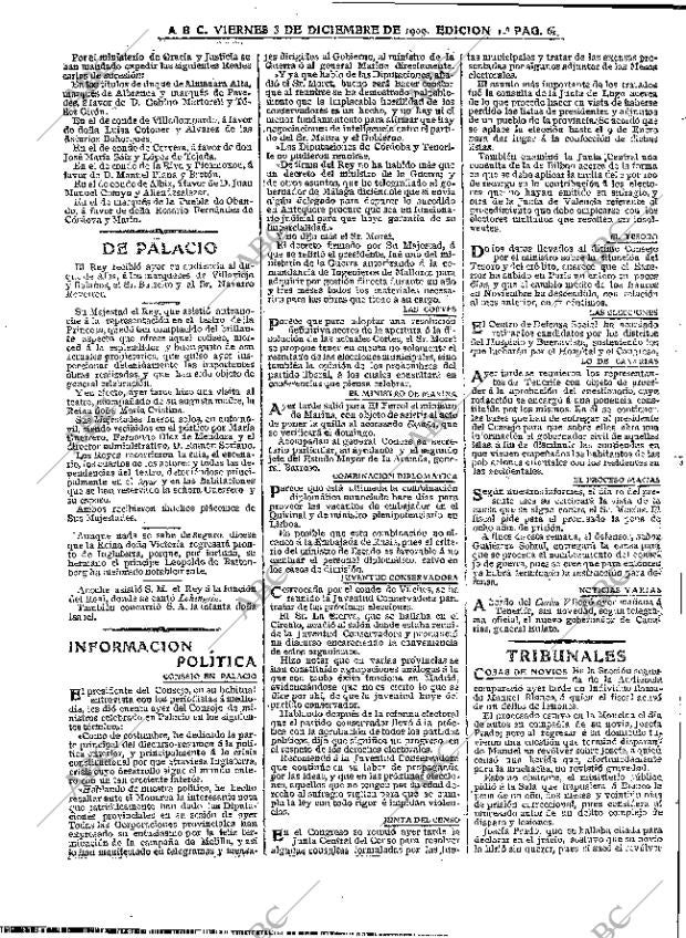 ABC MADRID 03-12-1909 página 6
