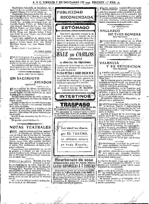 ABC MADRID 03-12-1909 página 9