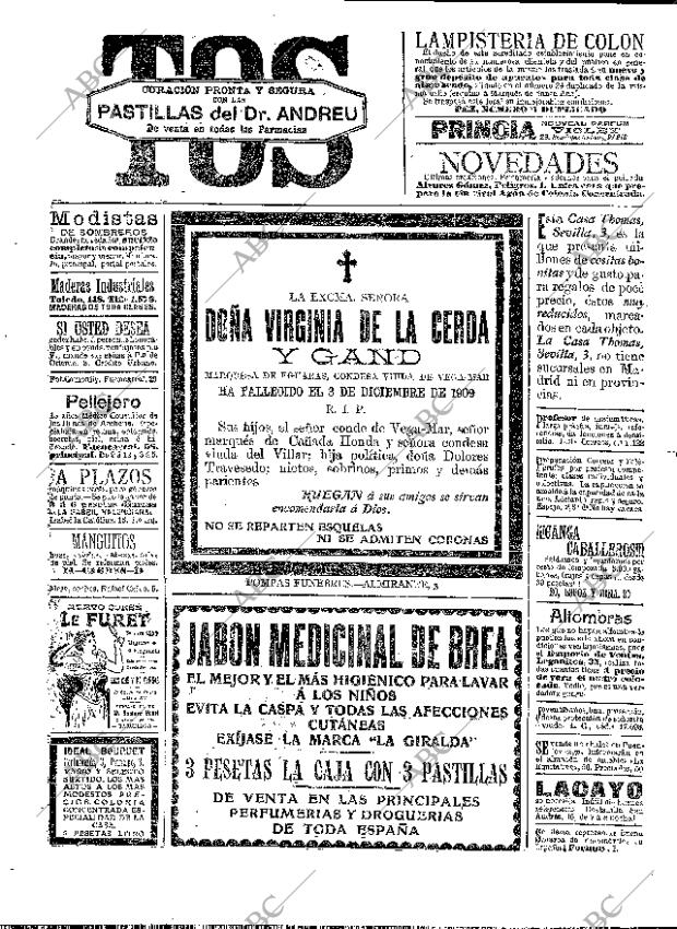 ABC MADRID 04-12-1909 página 16