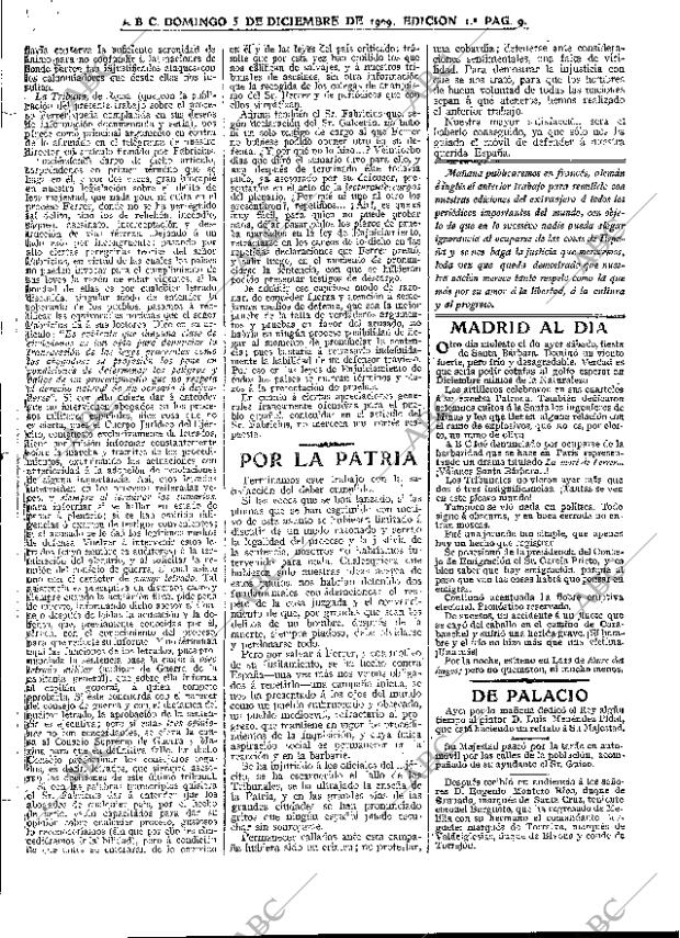 ABC MADRID 05-12-1909 página 9